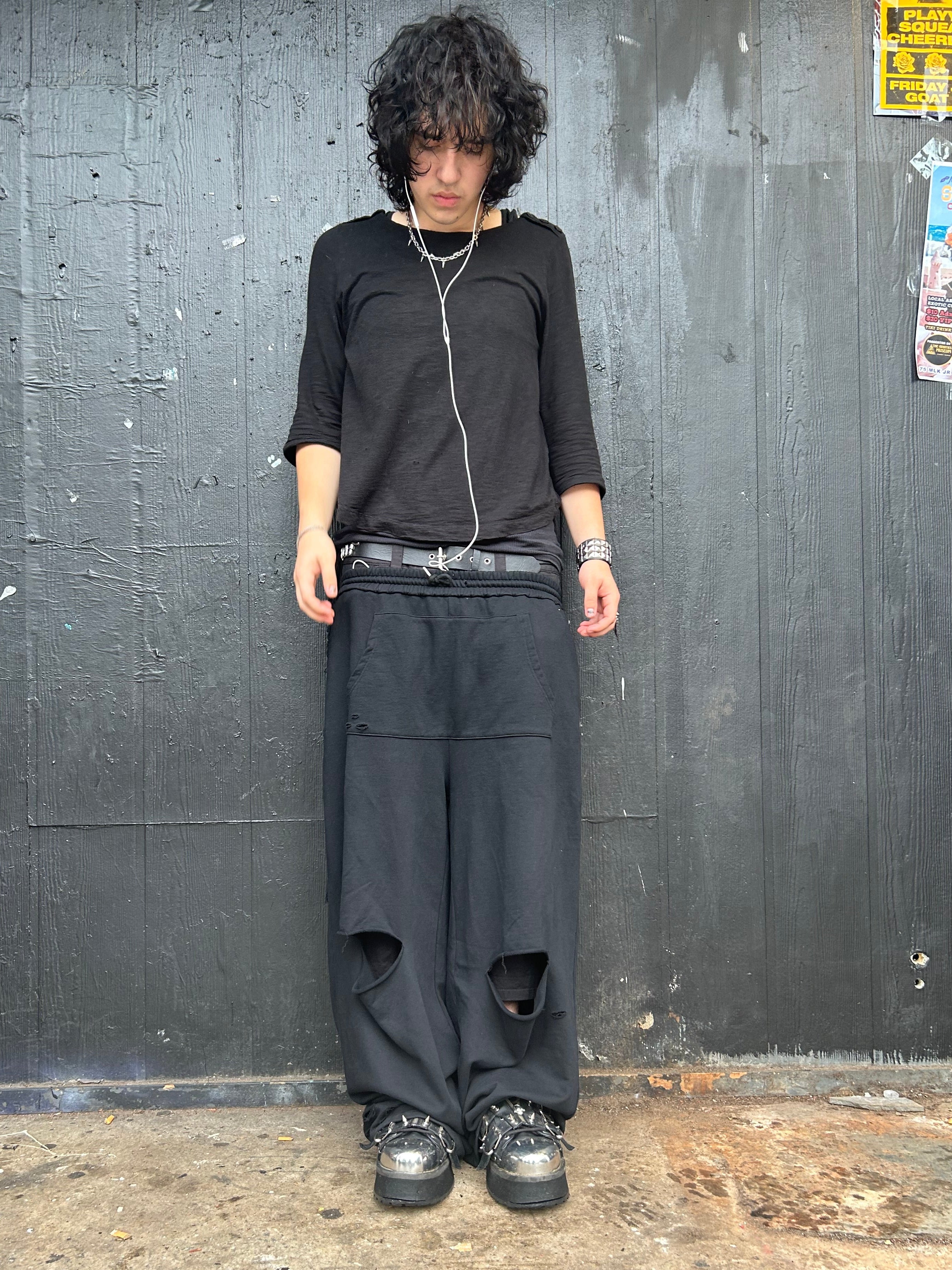 "Kangaroo Pouch" sweatpants